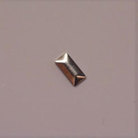 メタルスタッズ/スクエア2.4mm×5mm/シルバー