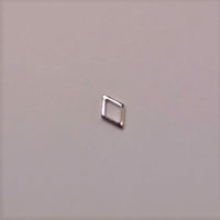 ダイヤフレーム/2.8mm×4.5mm/シルバー