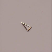 トライアングルフレーム/2.6mm×4.9mm/シルバー