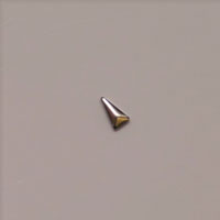 メタルスタッズ/トライアングル1.6mm×3mm/シルバー