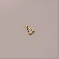 トライアングルフレーム/2.6mm×4.9mm/ゴールド
