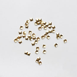 メタルスタッズ/スクエア1.5mm×1.5mm/ゴールド