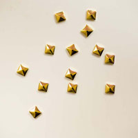 メタルスタッズ/スクエア2mm×2mm/ゴールド