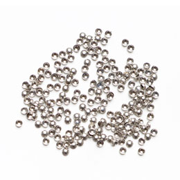 メタルスタッズ/半球ブリオン1.2mm/シルバー