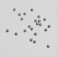メタルスタッズ/半球ブリオン1.2mm/シルバー