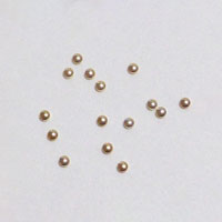 メタルスタッズ/半球ブリオン1.2mm/ゴールド