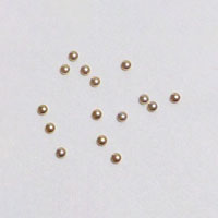 メタルスタッズ/半球ブリオン1mm/ゴールド
