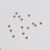 メタルスタッズ/半球ブリオン0.8mm/ゴールド