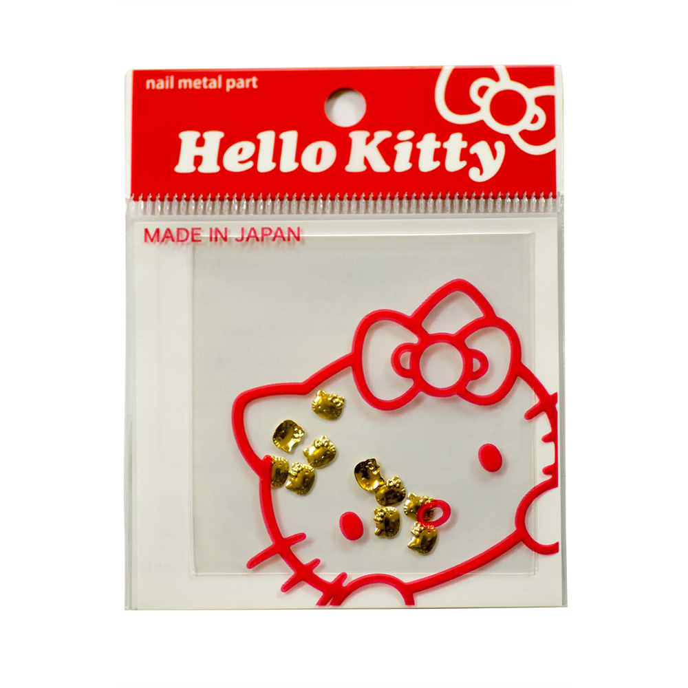 サンリオメタルスタッズ/ハローキティ/フェイス3.5mm×4mm/ゴールド
