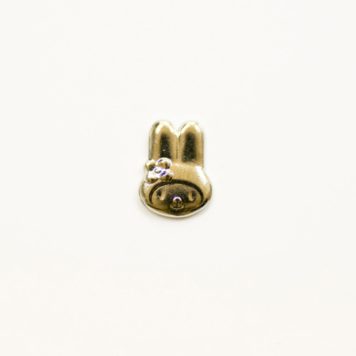 サンリオメタルスタッズ/マイメロディ6mm×4mm/シルバー