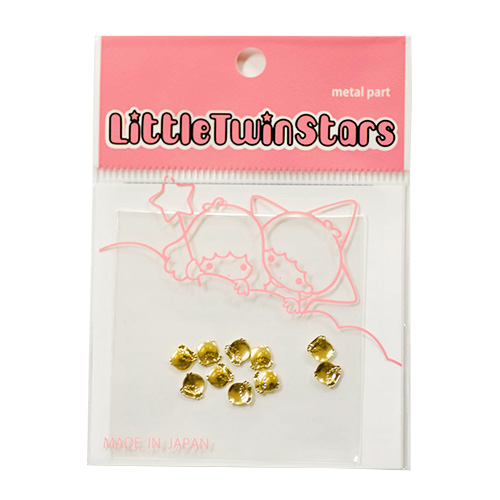 サンリオメタルスタッズ/リトルツインスターズ/ララ5mm×5mm/ゴールド
